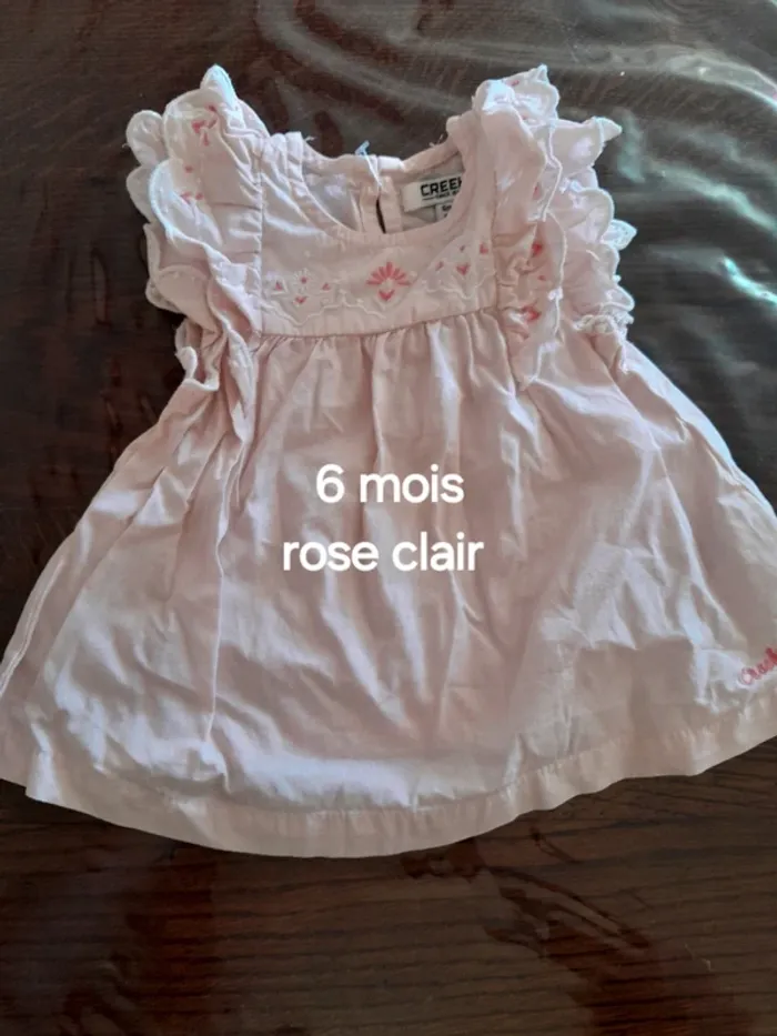 Robe fille 6mois