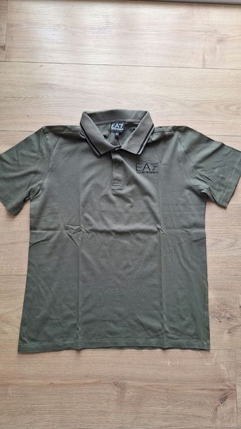 Emporio Armani polo 16 ans kaki 