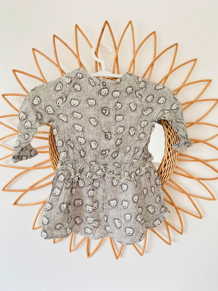 Robe mi saison IKKS 3 mois 59 cm - photo numéro 5
