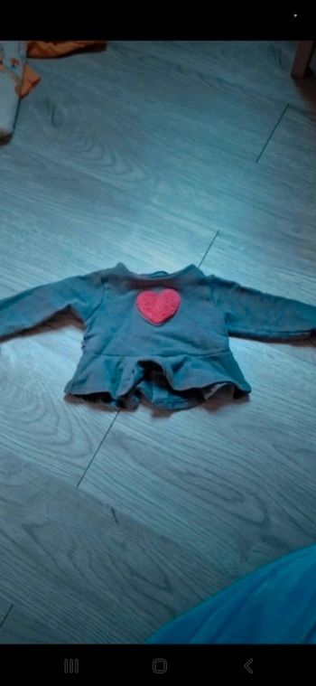 T-shirt épais Okaidi 3mois 59cm 👻