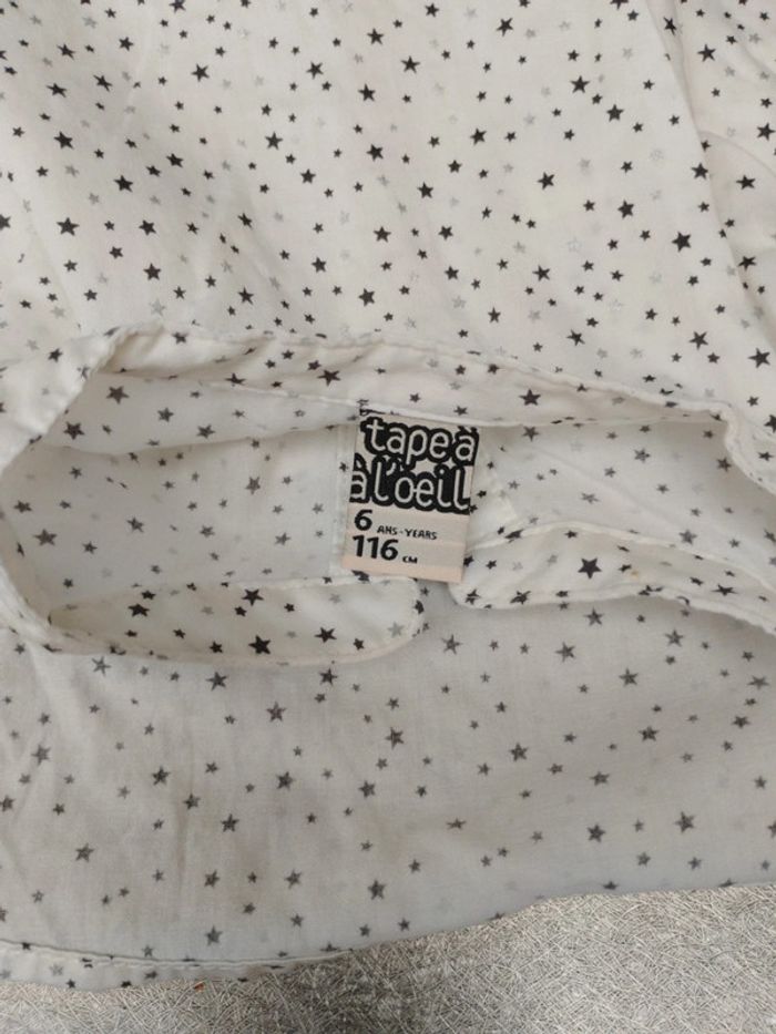 Tunique chemise manches longues 6 ans fille Tape à l'oeil - photo numéro 3
