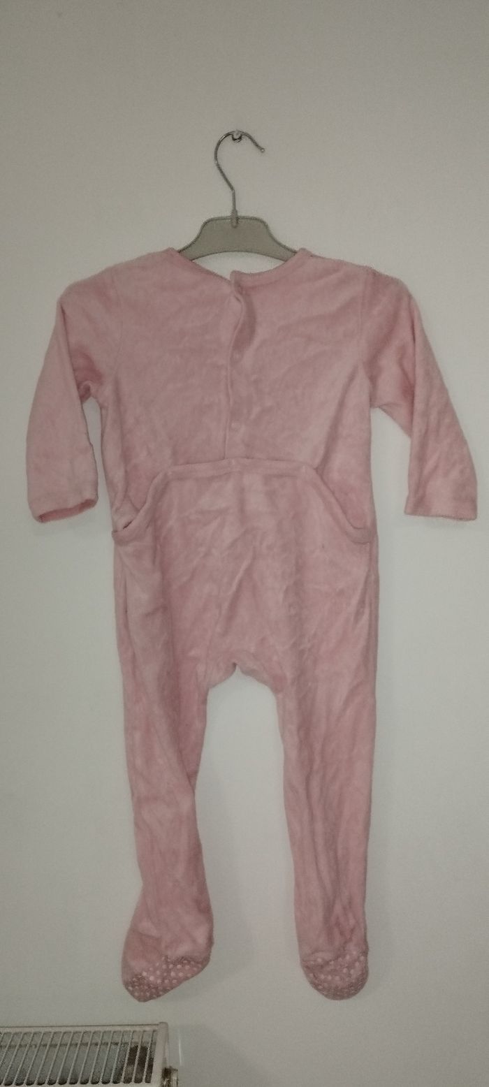 Pyjama rose bébé fille 23 mois anti dérapant - photo numéro 5