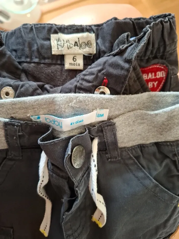 Lot 2 pantalons - 6 mois - Très bon état - photo numéro 7