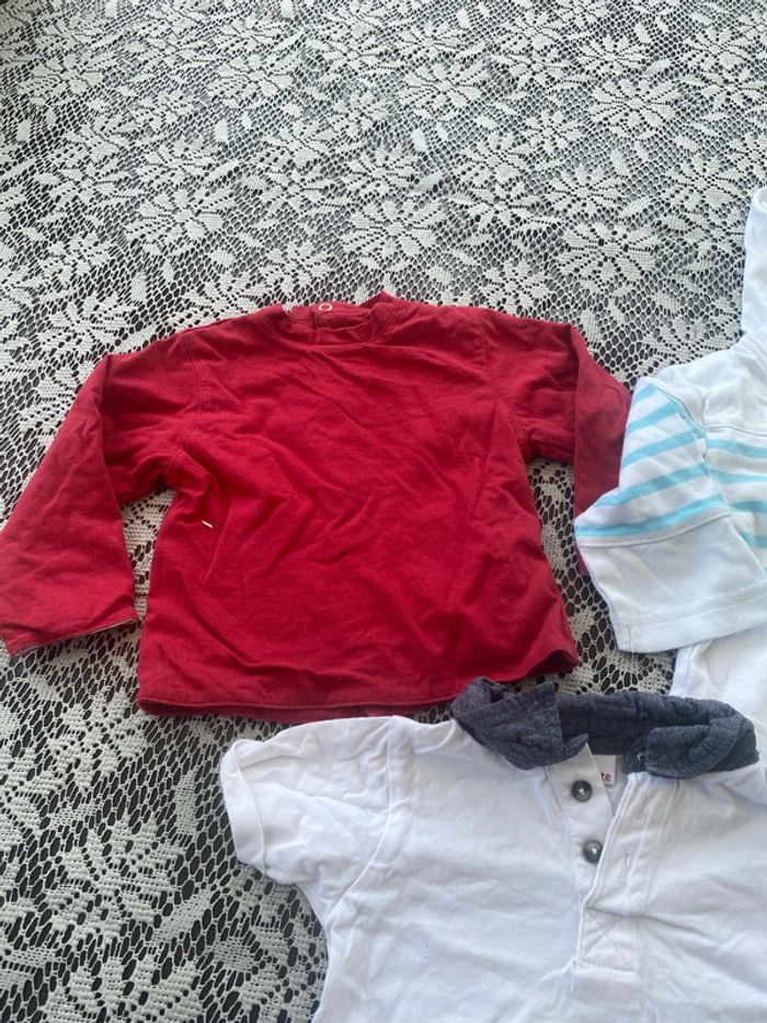 Lot de t-shirt /gilet - photo numéro 3