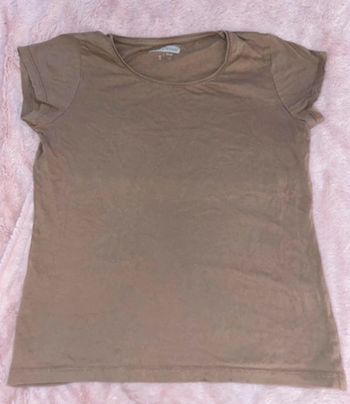 T-shirt kaki marron bon état  s in extenso