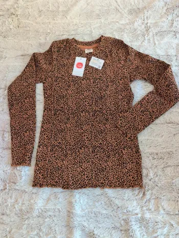 Haut fille léopard neuf cool club 11 ans