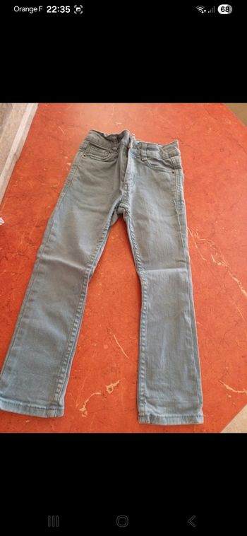 Jean slim fille taille 4 ans