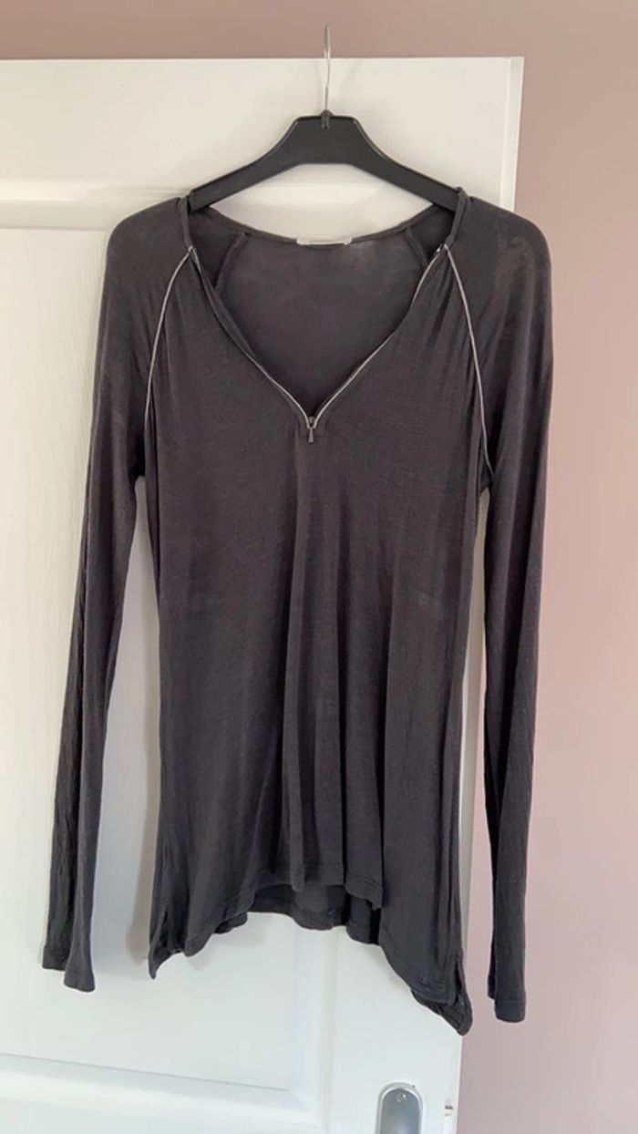 Haut gris Promod