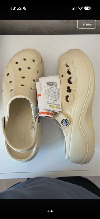 Crocs compensée