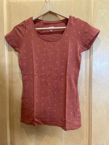 Teeshirt teracota imprimé