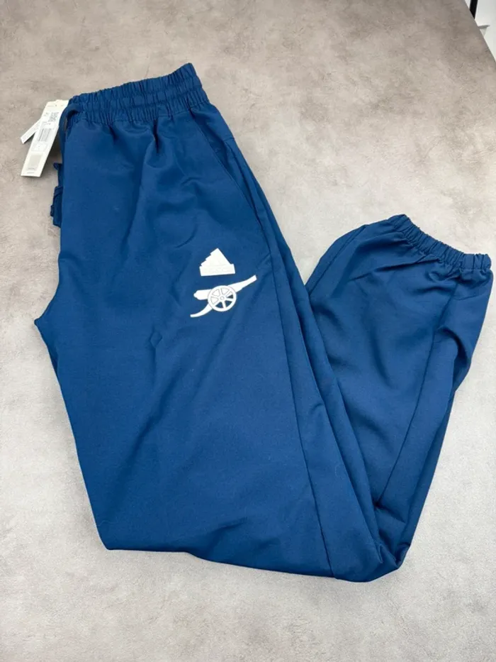 Track Pant Jogging Adidas Arsenal Marine Neuf Taille S - photo numéro 2