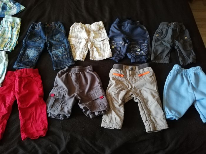 Lot 8 pantalons 3 mois