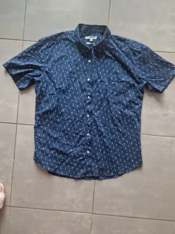 Chemise homme manches courtes