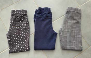 Lot de 3 jeggings 8 ans