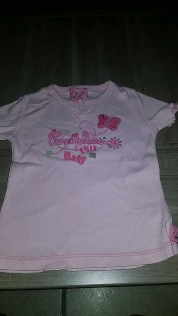 Tee-shirt manches courtes fille Complices