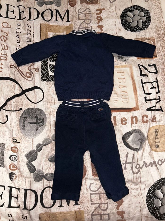 Ensemble 6 mois gilet + pantalon Orchestra - photo numéro 5