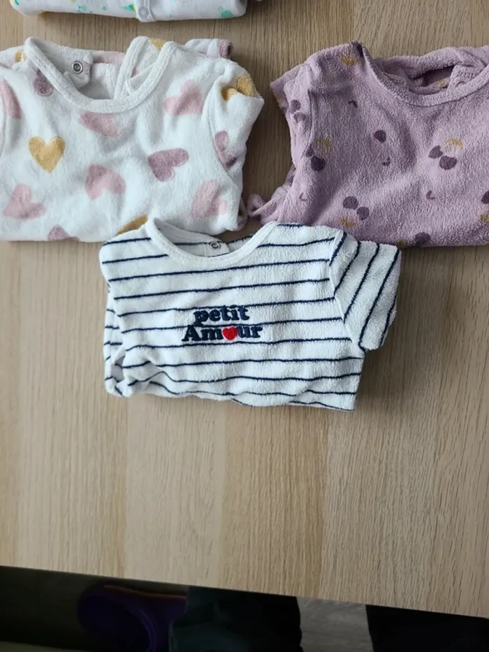 Lot de pyjama fille 3 mois - photo numéro 7