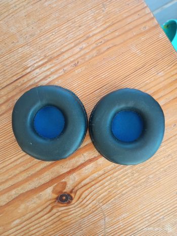 Lot 2 coussinets pour casque audio diam. 7 cm