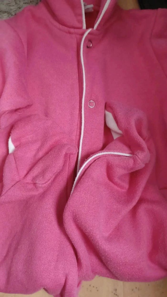 Pyjama rose vintage 6 mois - photo numéro 5