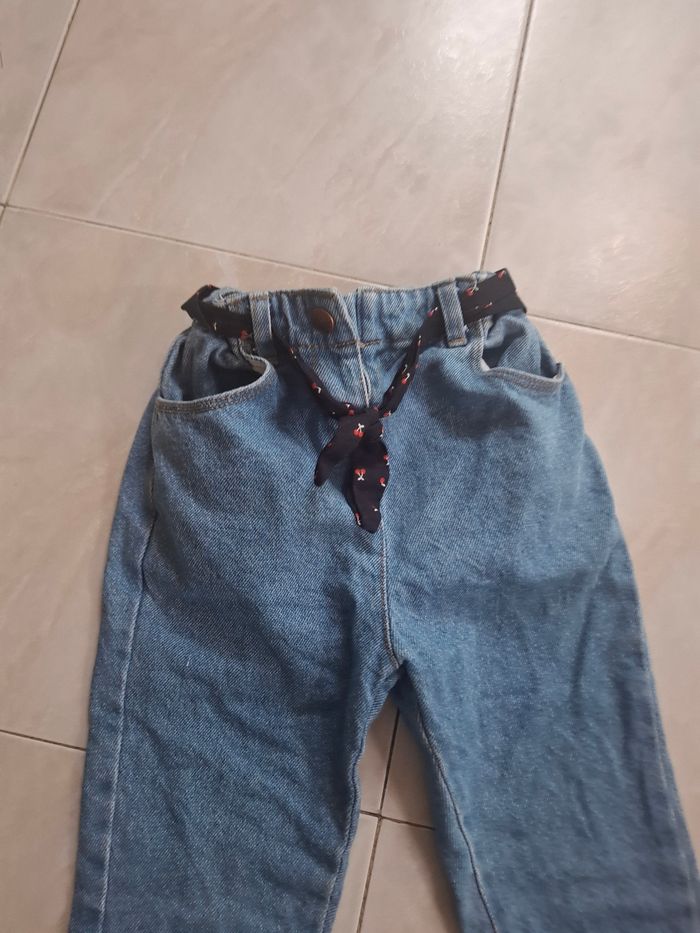 Pantalon jeans fille - photo numéro 2