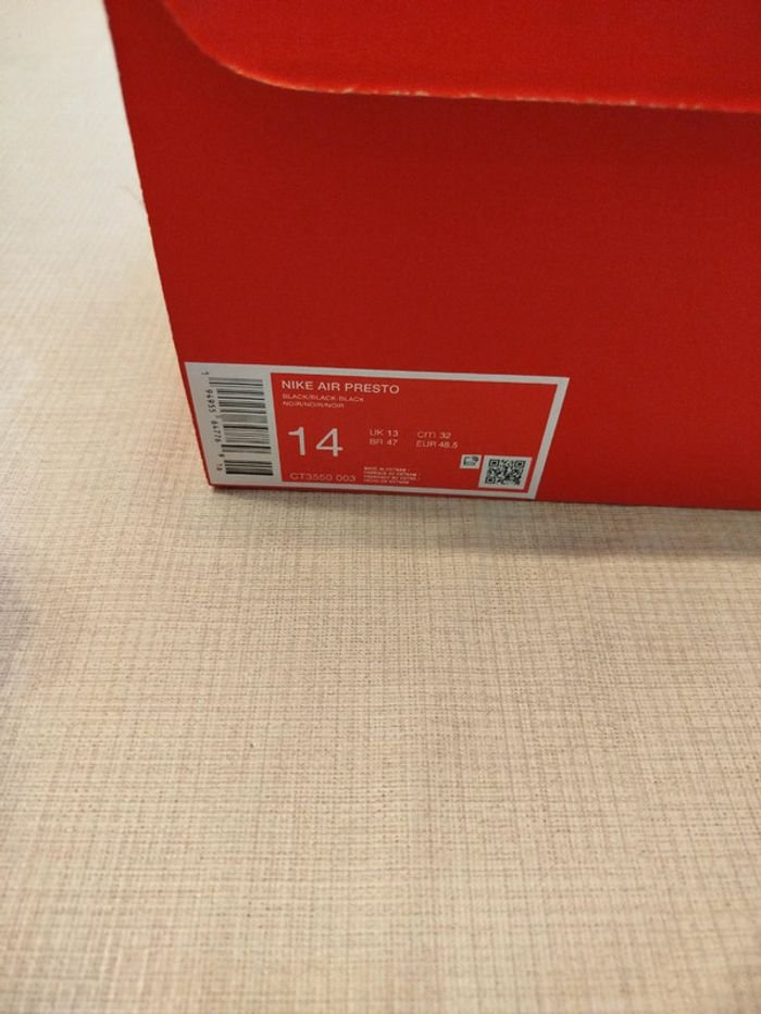 Nike air Presto triple black - photo numéro 5