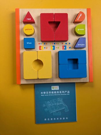 Puzzle Montessori en bois