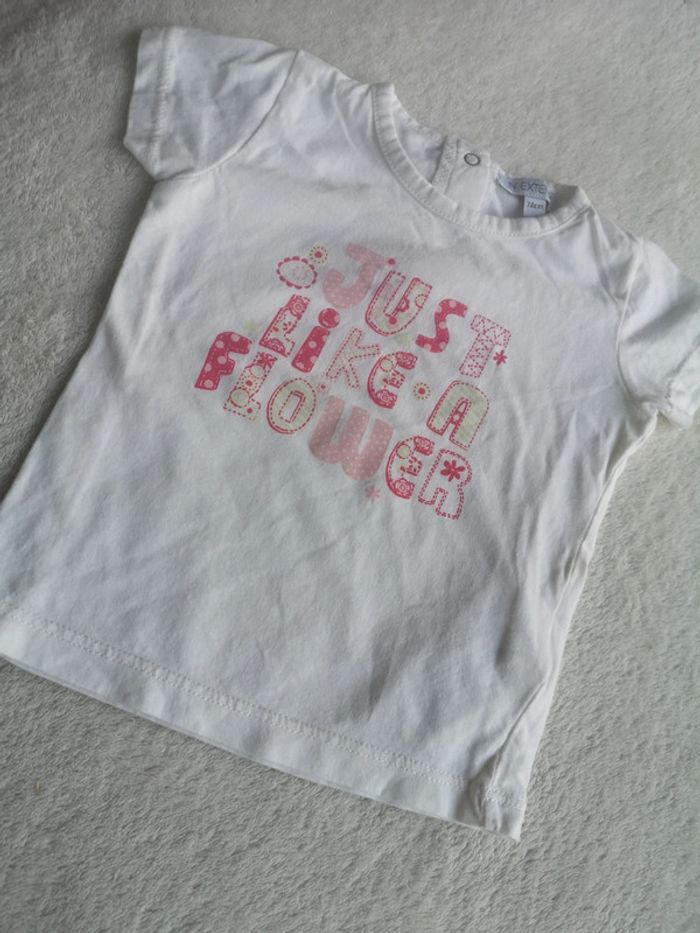 Lot 9 tee shirt manches courtes 9 mois - photo numéro 6