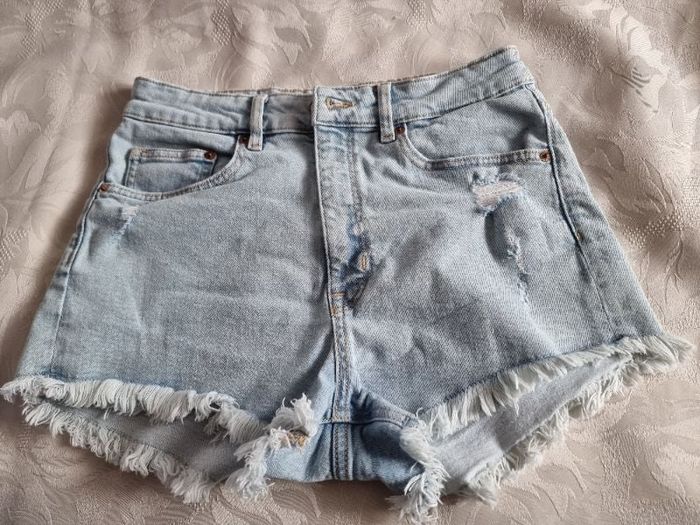 Short en jean femme.