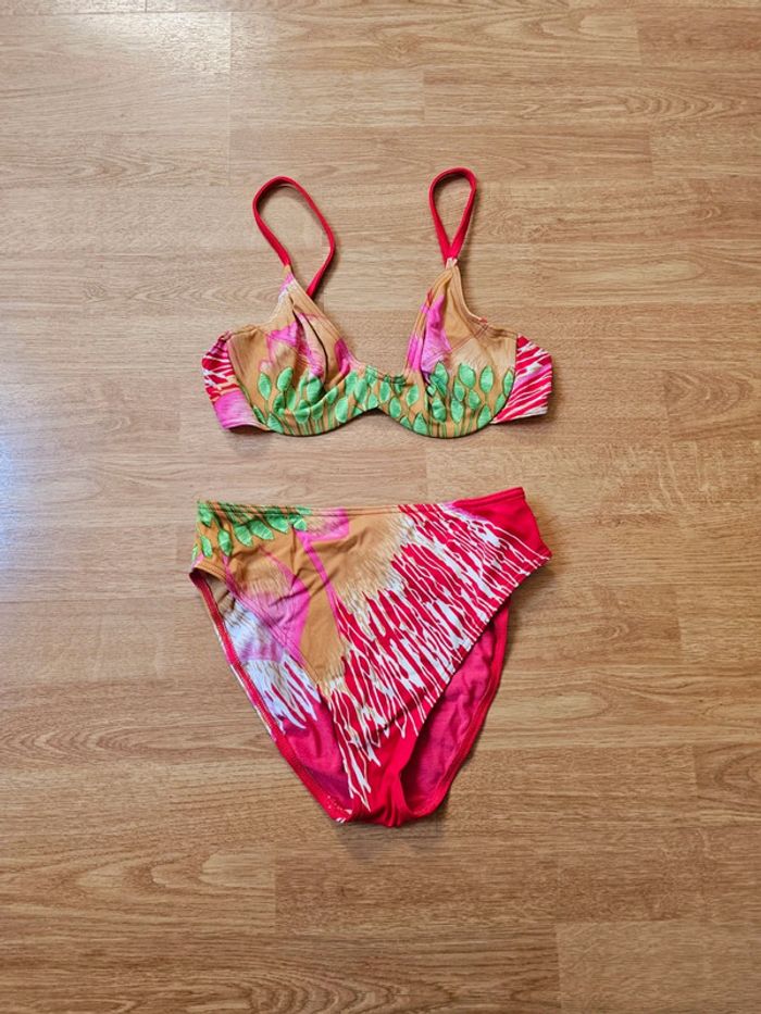 Magnifique maillot de bain imprimé vintage