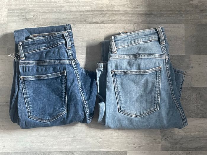 Lot de deux pantalon patte d’éléphant (flare)