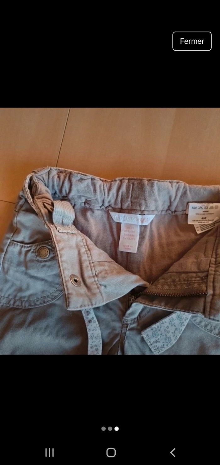 Pantalon fille 6/9 mois - photo numéro 3
