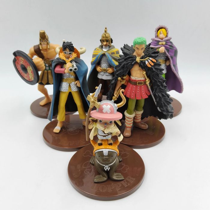 Pepsi Nex 500ml x One Piece Tokusei Figure Set - Complete