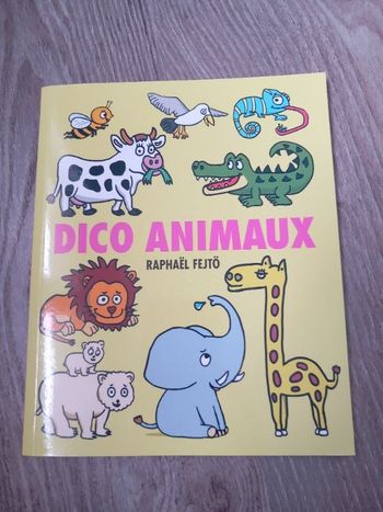 Livre dico animaux