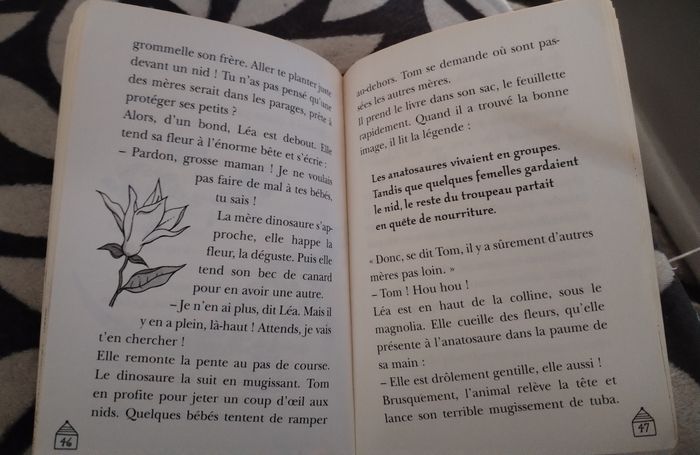 Livre "La vallée des dinosaures" de Mary Pope Osborne Edition La Cabane Magique 80 pages - photo numéro 4