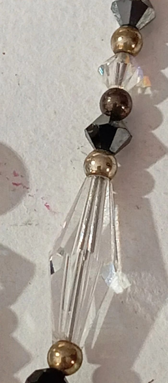 Collier de perles et strass - photo numéro 10