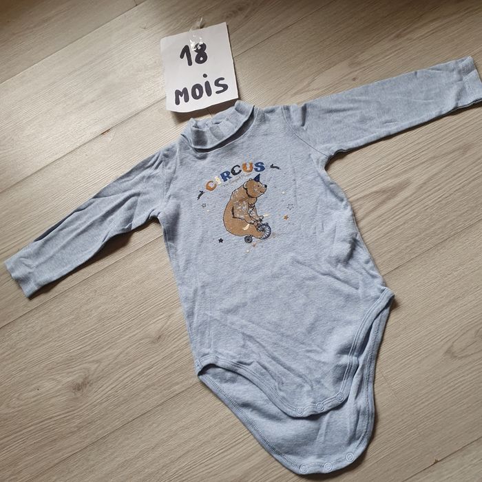 Body sous pull 18mois garçon