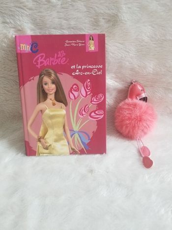 Livre barbie et la princesse arc-en-ciel