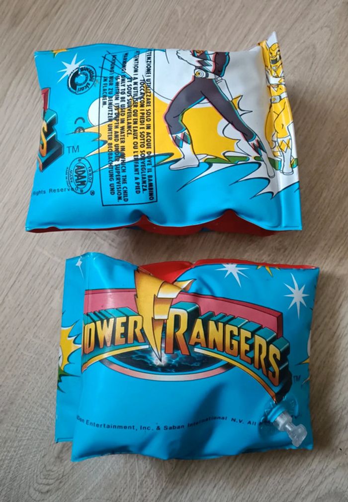 Brassards piscine power rangers