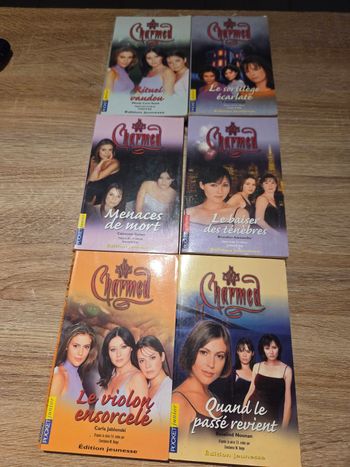Lot de roman charmed tome 2 a 7
