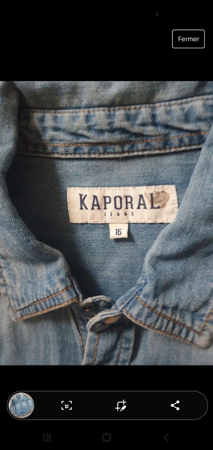 Chemise 16ans - photo numéro 2