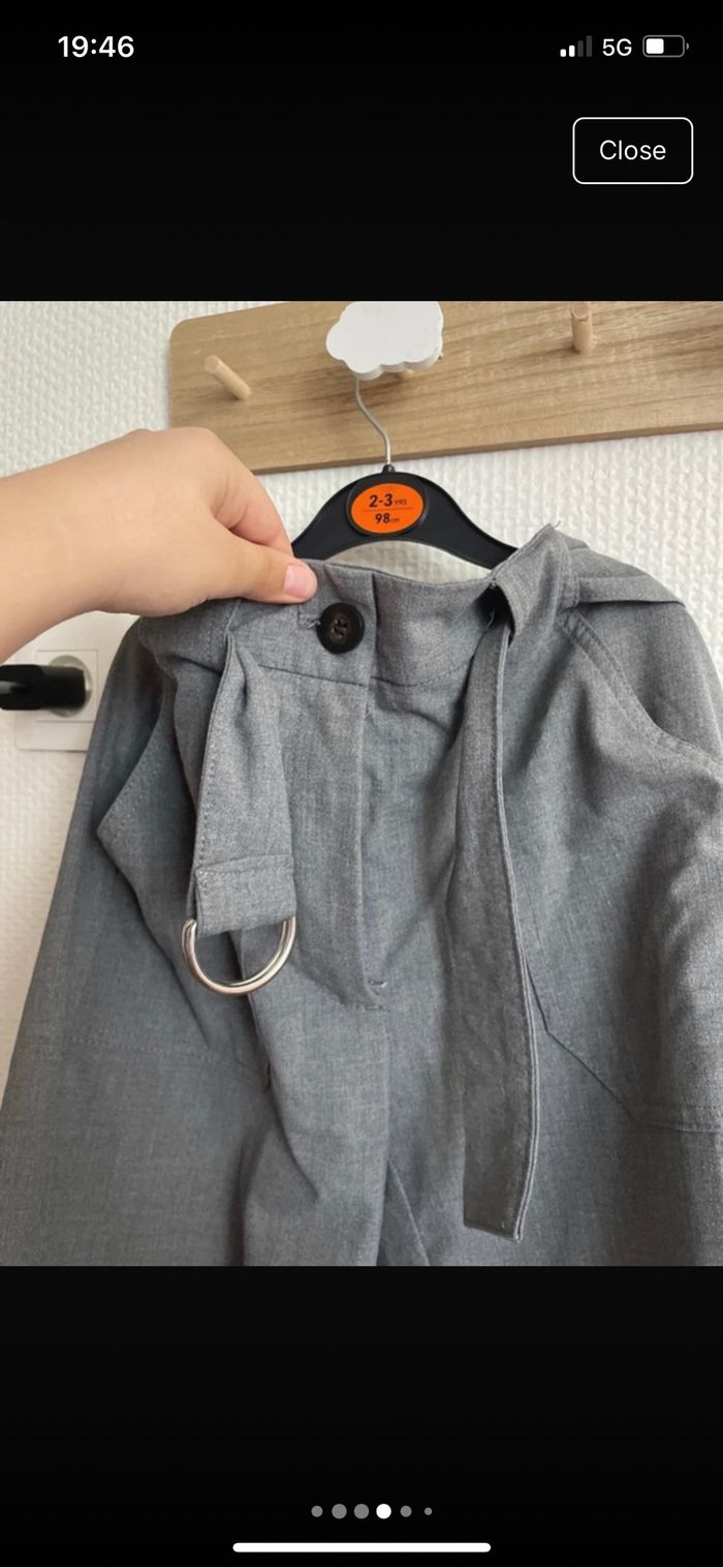 pantalon gris élégant - photo numéro 3