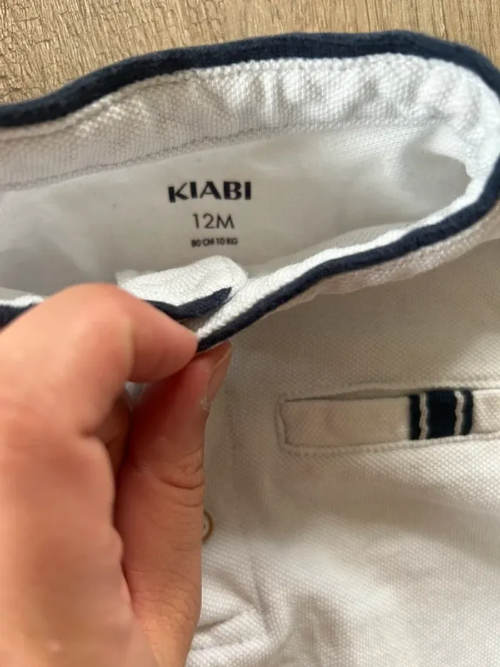 Ensemble short t-shirt manches courtes 12 mois - photo numéro 7