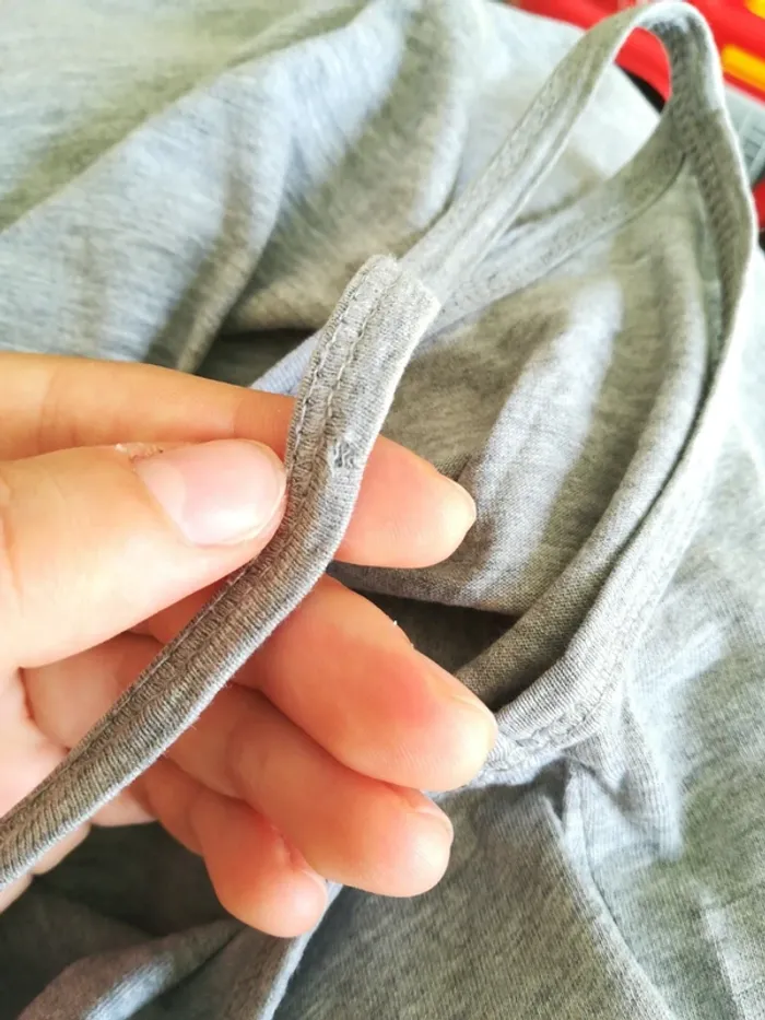 Top à bretelles, gris, Kiabi, taille S - photo numéro 4