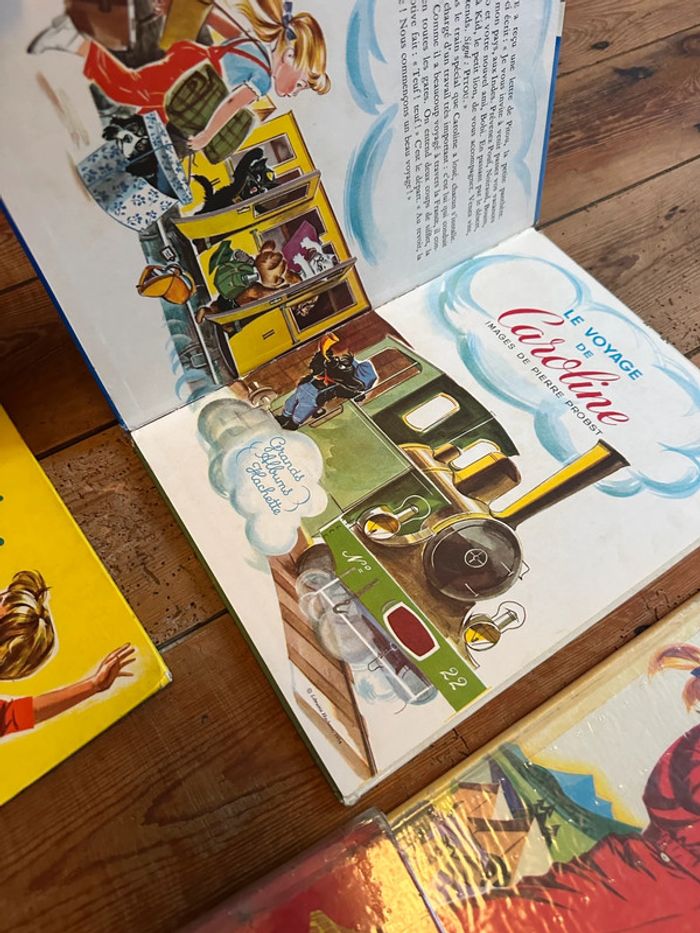 État satisfaisant - Lot de 10 Grands albums Hachette livres bd Caroline Pierre Probst - photo numéro 9