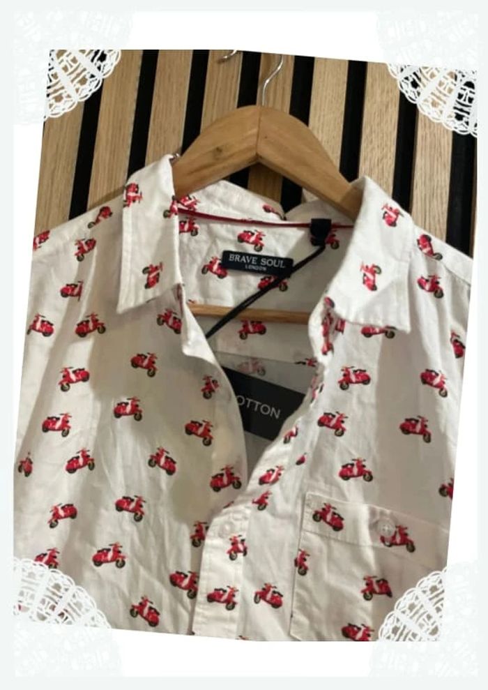 Chemise homme taille L-40 brave soul - photo numéro 3