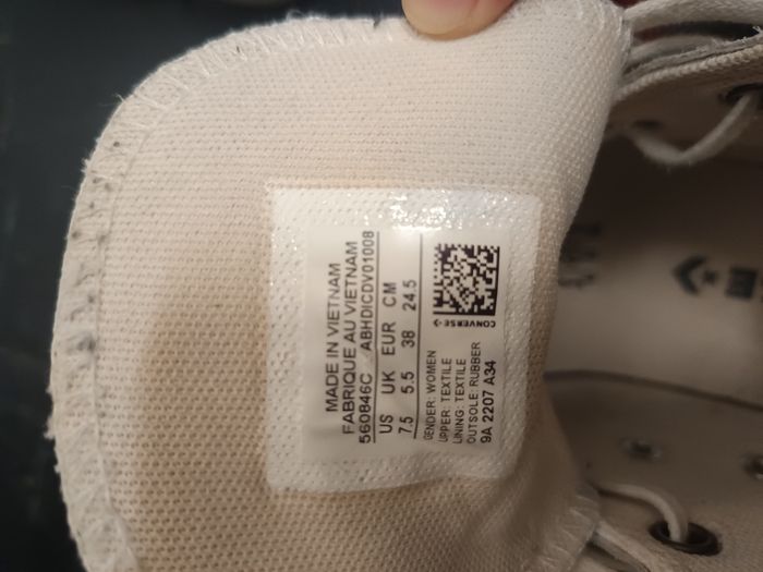 Converses plateforme à motif floral - photo numéro 2