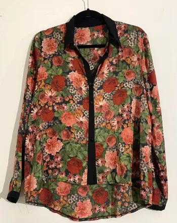 Chemise Fluide A Fleurs