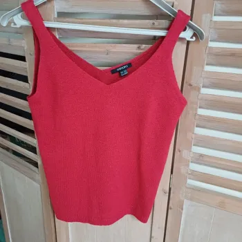 Top chaud rouge femme taille 36/38/40