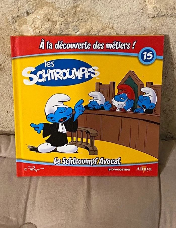 3 livres Schtroumpfs + 3 figurines - photo numéro 5