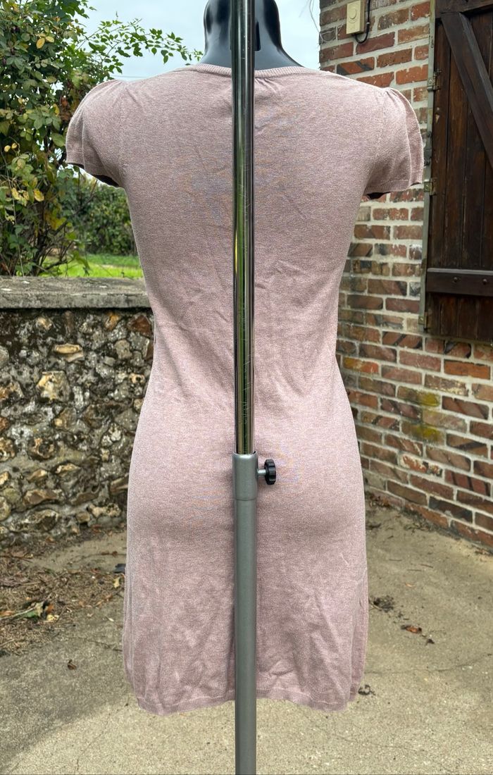 🌸 Robe en maille fine rose poudré – Naf Naf – Taille 36 - photo numéro 4